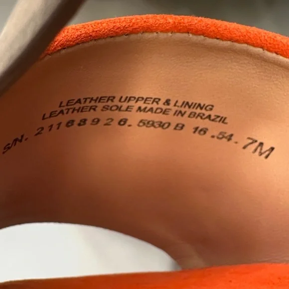 Tory Burch Orange Women's Sandals - Picture 7 of 8